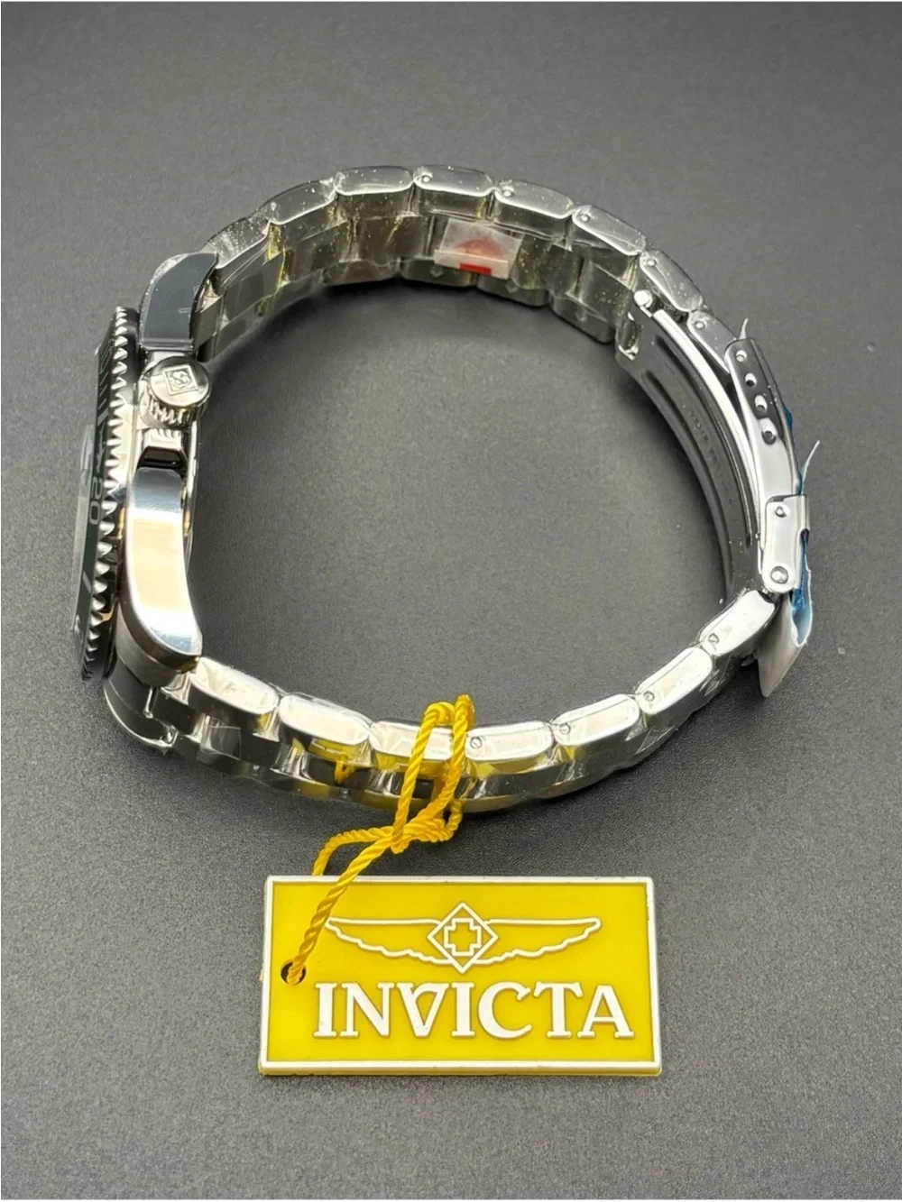 Invicta Pro Diver Selaxis Men’s Watch Black Dial Green Bezel 43mm - 50943